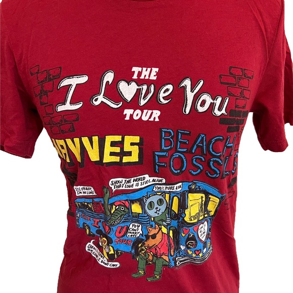 🌺HOST PICK🌺 Wavves/Beach Fossils band/concert tshirt - Picture 3 of 8